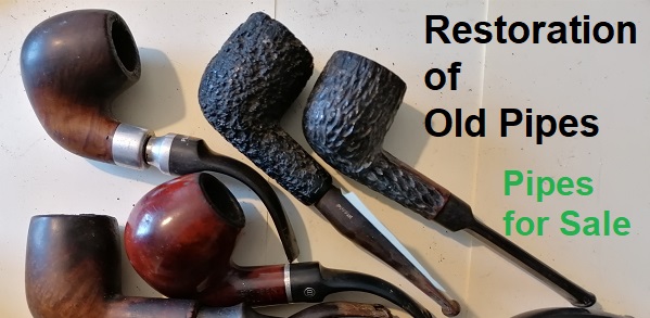 Old restored pipes for sale