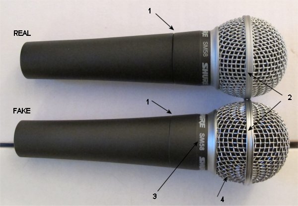 will do Customer Begging Comparison of a genuine Shure SM58 microphone and a fake SM58 (2013)